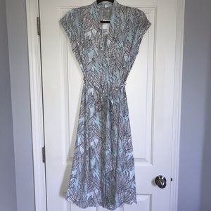 vintage-style button up dress from H&M - 6